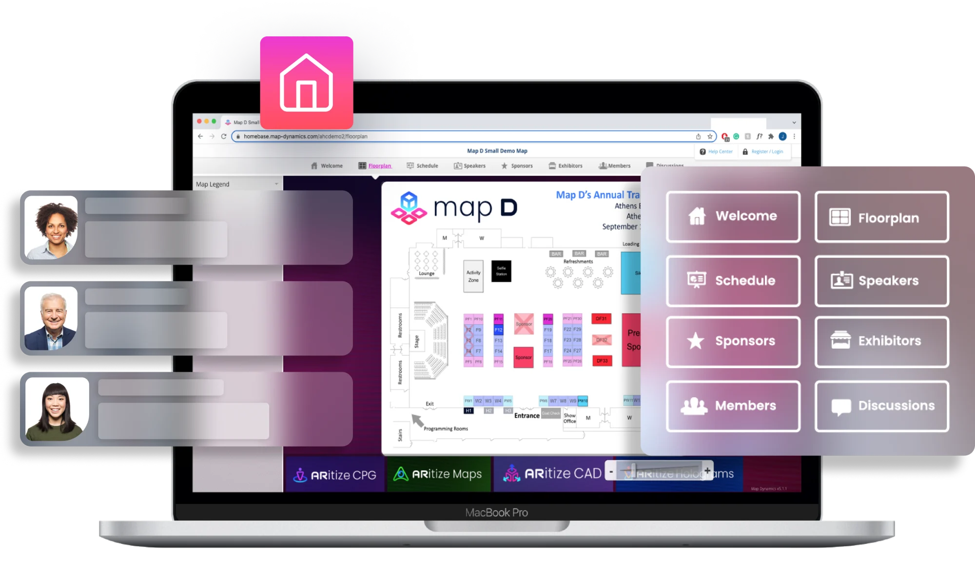 Lead export and CRM integration interface for seamless data transfer